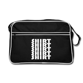 CHEMISE BAUHAUS - Sac Retro - noir/blanc - Devant