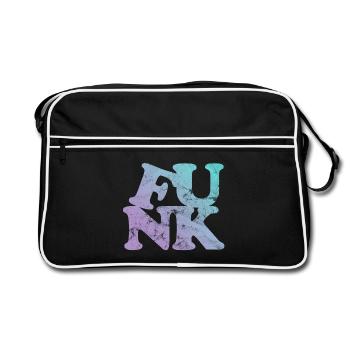 Funk Music - Retro Bag - black/white - Front