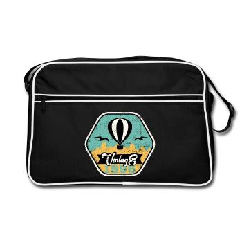30e anniversaire du millésime 1996 - Sac Retro - noir/blanc - Devant