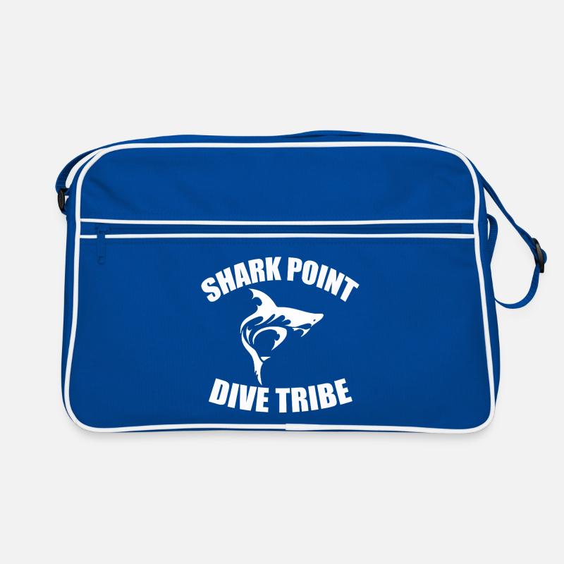 SHARK POINT DIVE TRIBE Retro Tasche