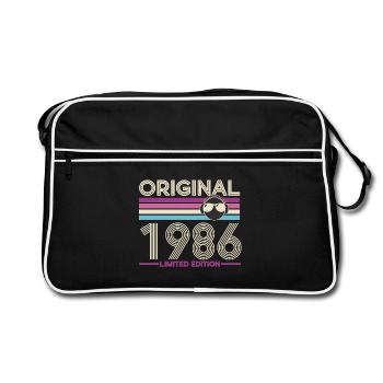 Original 1986 Limited Edition - Retro Bag - black/white - Front