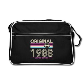 Original 1988 Limited Edition - Retro Bag - black/white - Front