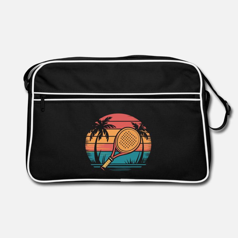 Padel Sunset Retro Tasche