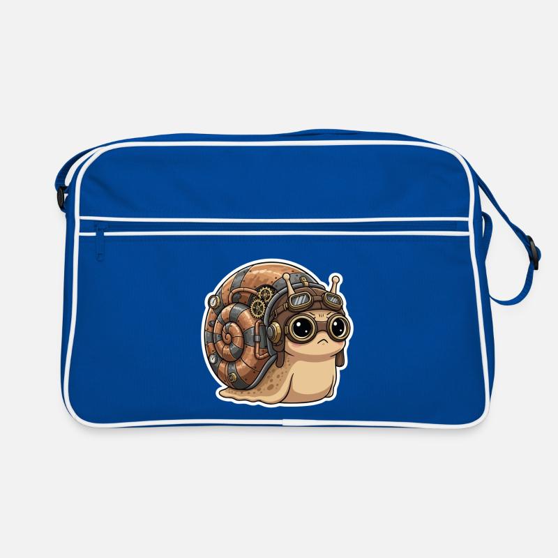 Snail Aviator Steampunk Shell Copper Retro Tasche