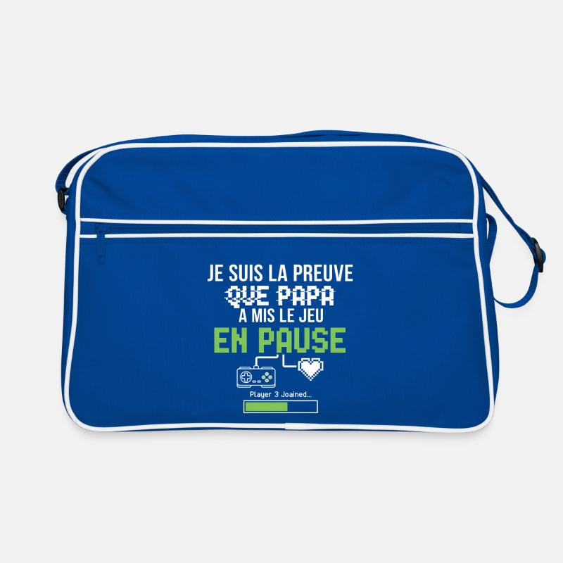 Pause Pixel Vert – Jeu Retro Sac Retro