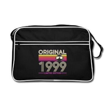 Original 1999 Édition Vintage - Sac Retro - noir/blanc - Devant
