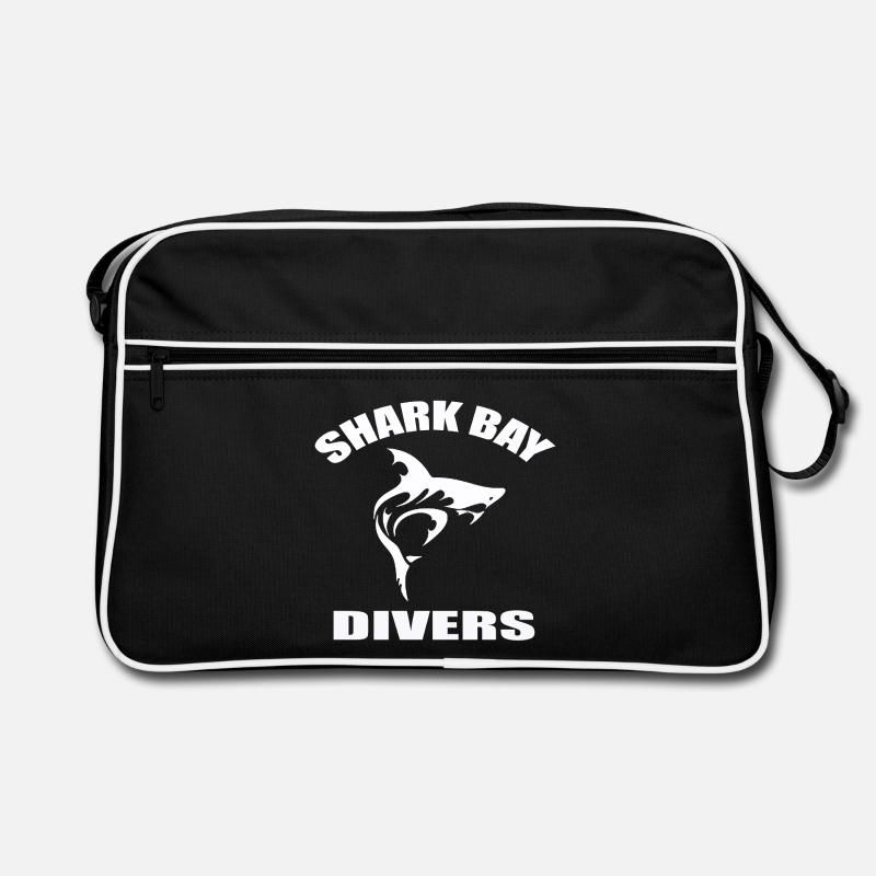 SHARK BAY DIVERS Retro Tasche