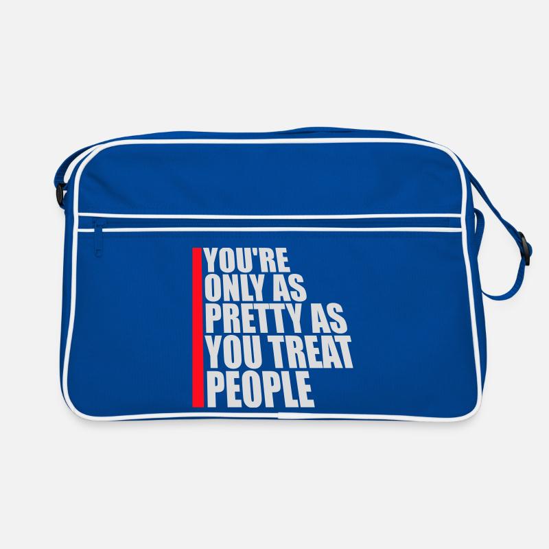 Tu n’es jolie que dans la mesure où tu traites les gens, Ehrlich Sac Retro