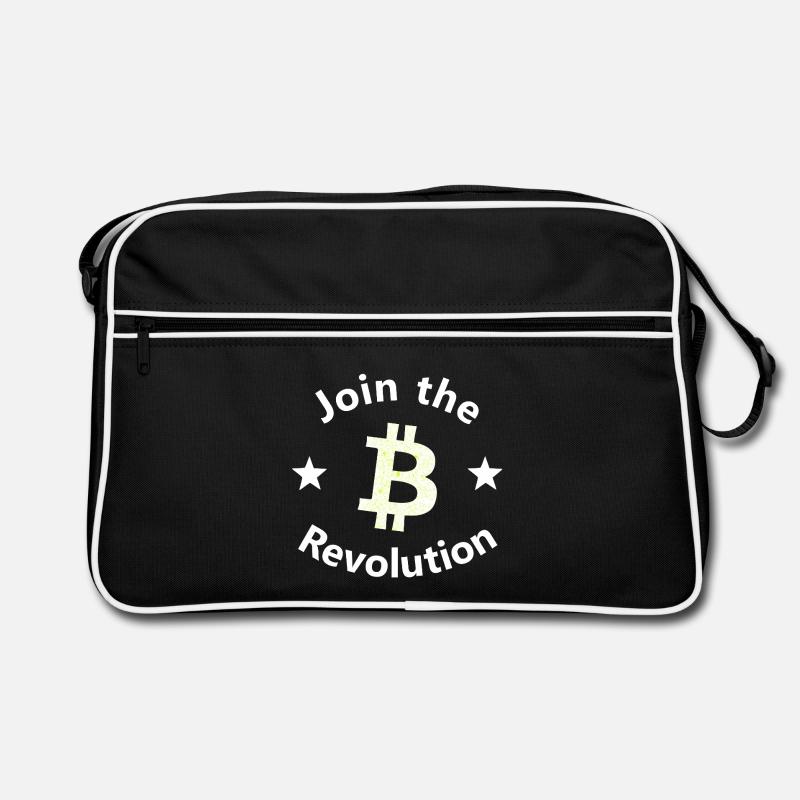 Bitcoin Revolt Circle Retro Bag