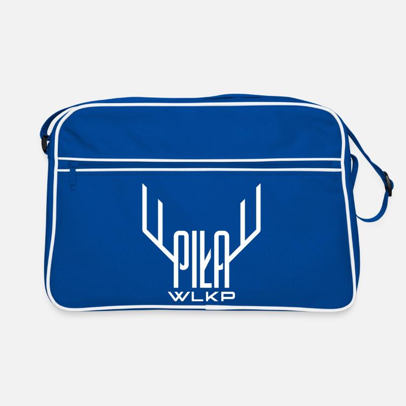 Logo du cerf de Piła Wlkp. Sac Retro