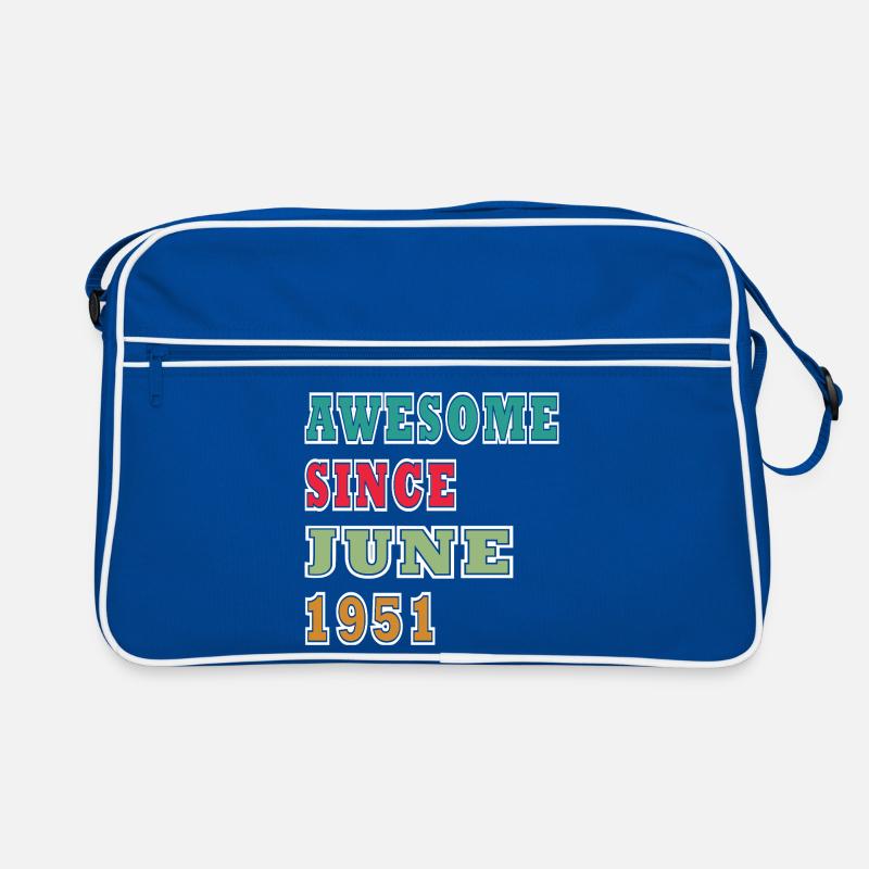 Retro 1951 June Layout Retro Bag