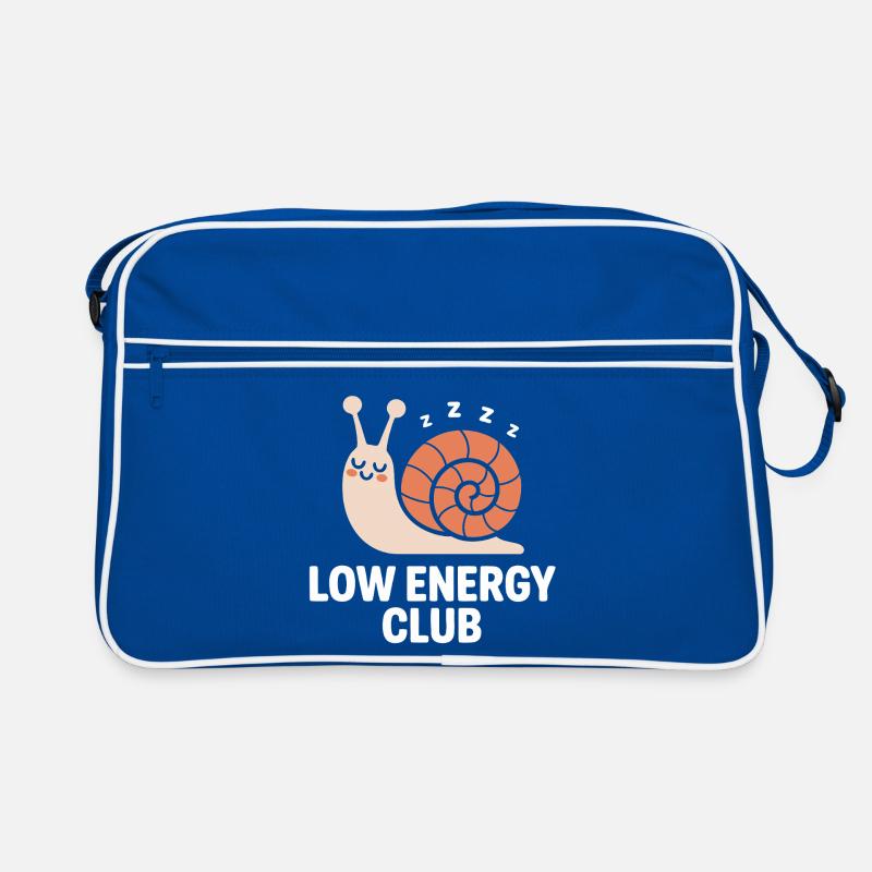Langsame Schnecke Club Retro Tasche