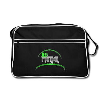 Nu Metal Édition Capsule Verte Toxique - Sac Retro - noir/blanc - Devant