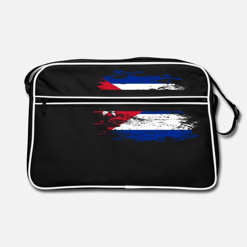 Cuba flag used Retro Bag