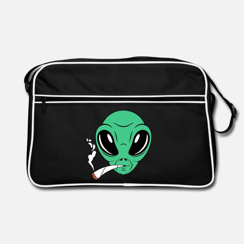 Raucher Alien Retro Tasche