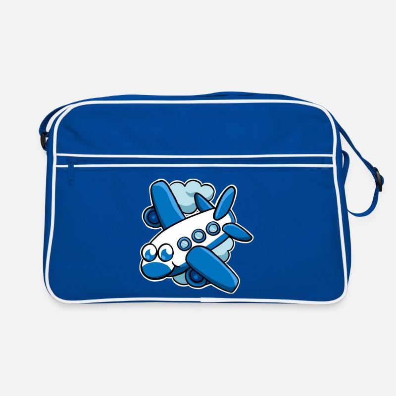 Flugzeug Retro Tasche