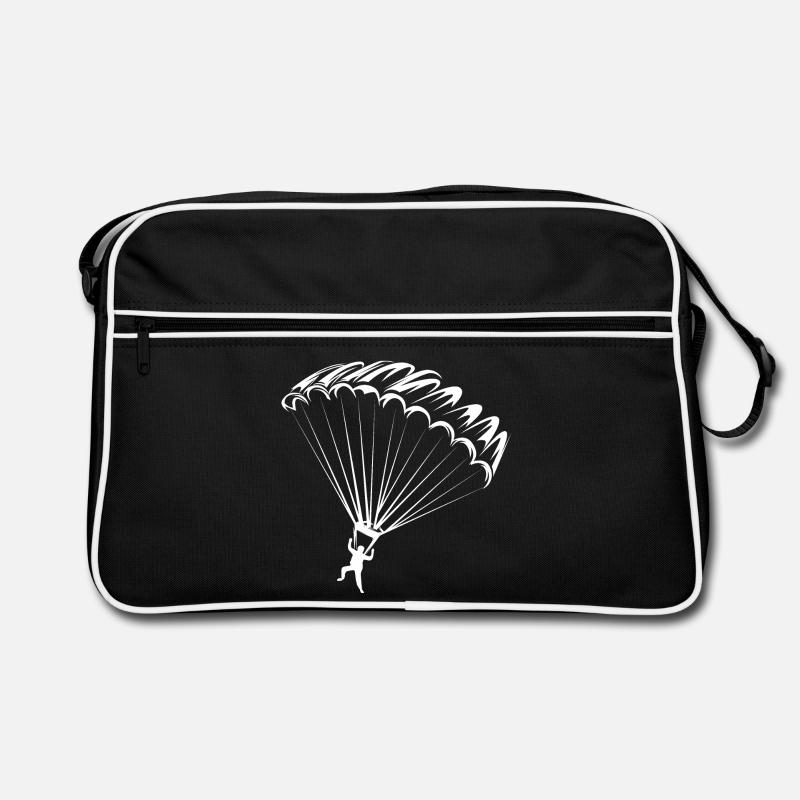 Parachute Icon Logo icon Illustration Graphic Retro Bag