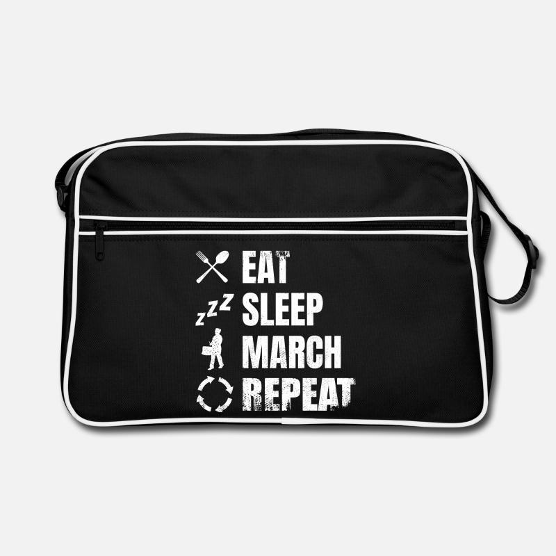 Routine quotidienne du batteur Sac Retro