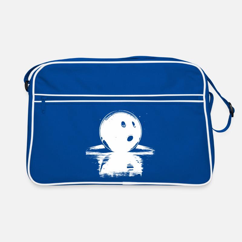 Bowling Ball Sketch Retro Bag