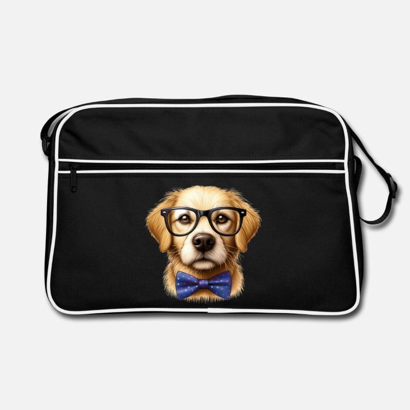 Hund Retro Tasche