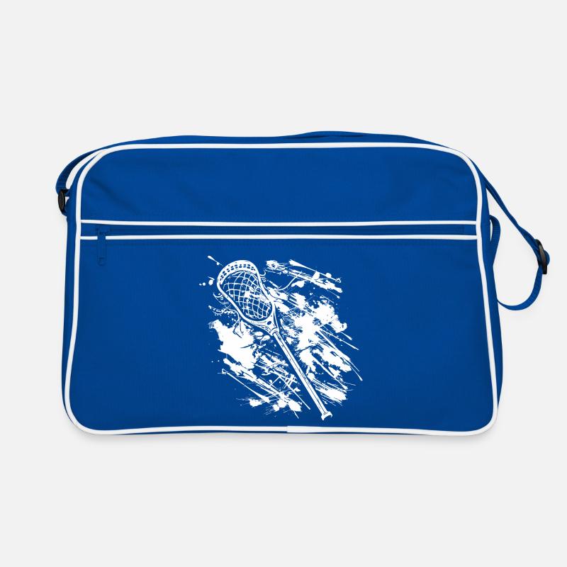 Lacrosseschläger Graffiti Retro Tasche