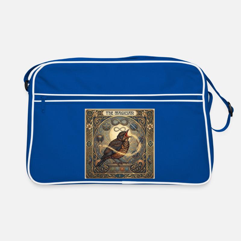 Amsel, der Magier Retro Tasche