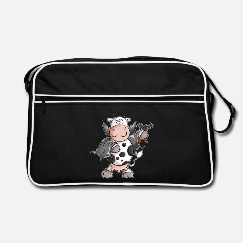 Dracula Cow I Vampire Fun Retro Bag