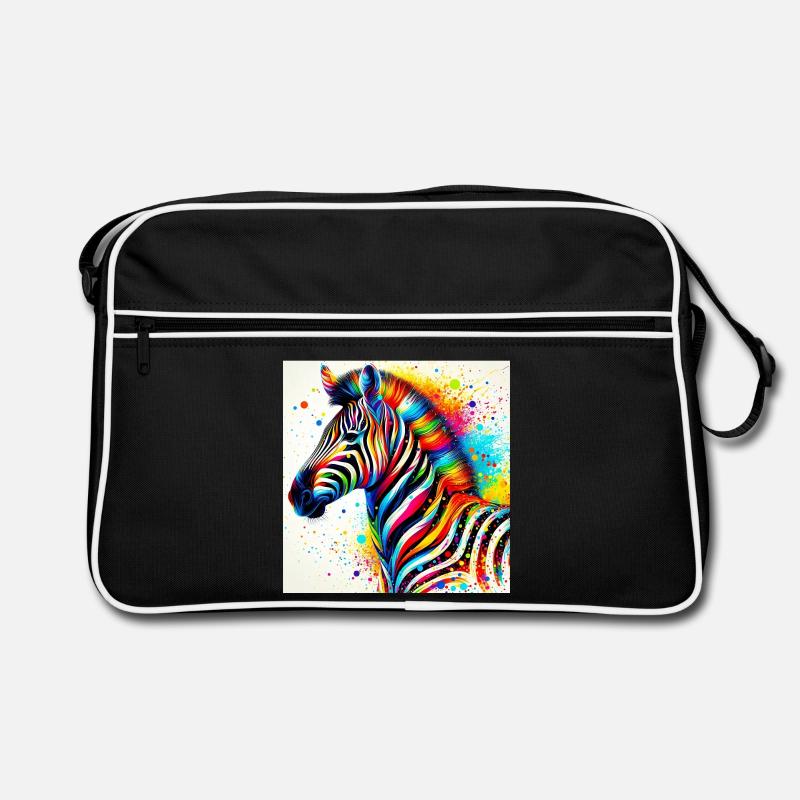 Zebra Retro Tasche