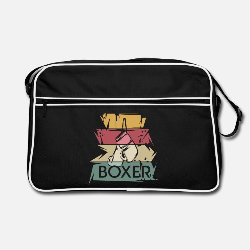 gants de boxe rétro boxeurs icône de boxe vintage Sac Retro