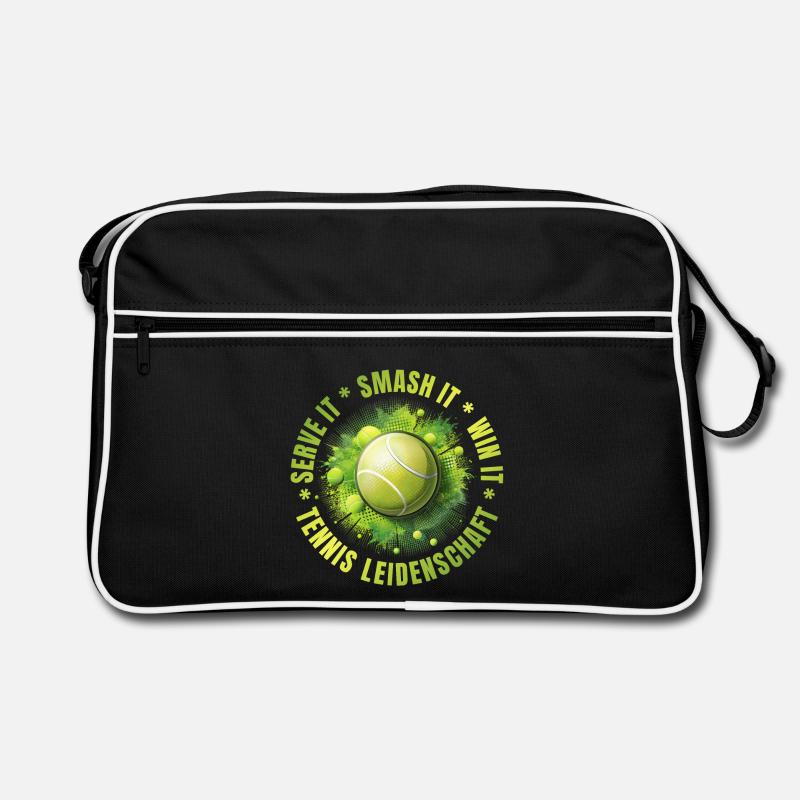 Serve it - Smash it - win it Retro Tasche