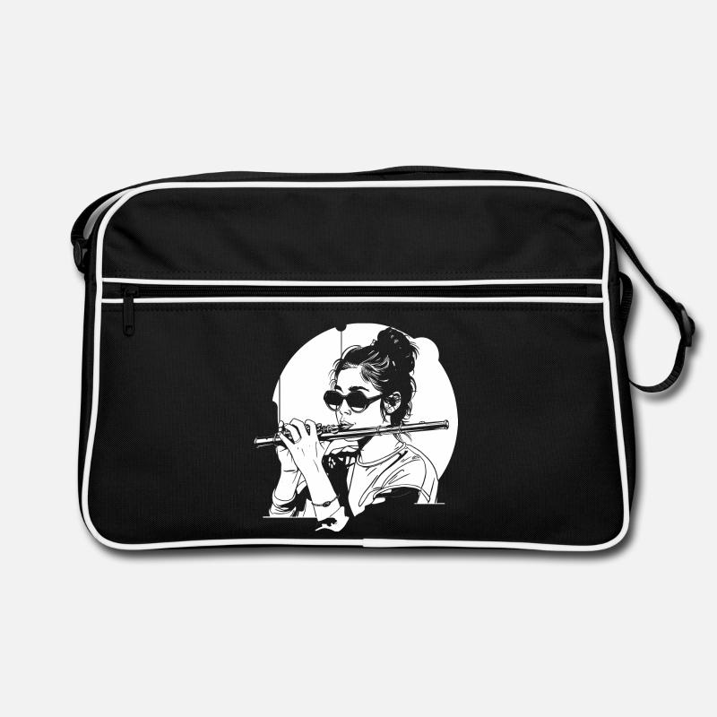 Drawing flutist Retro Bag
