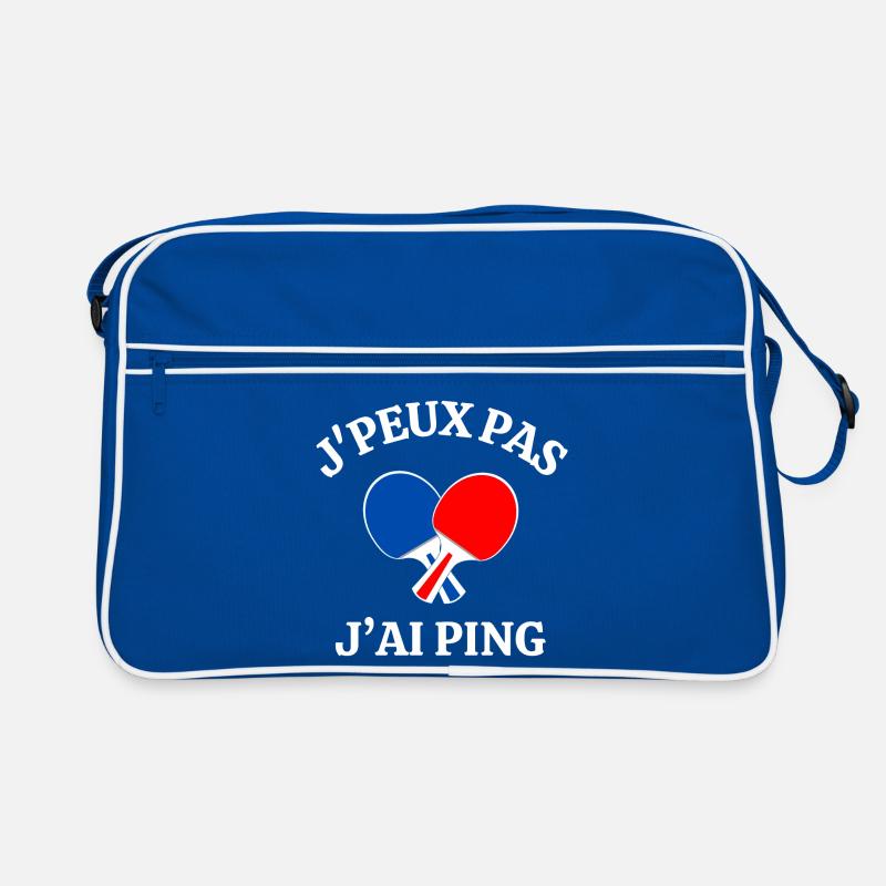 ping pong, ping pong fan, ping Retro Bag