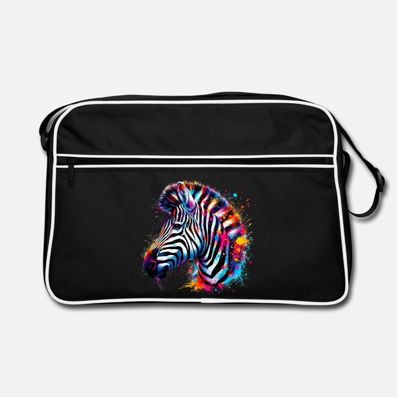 Zebra Retro Bag