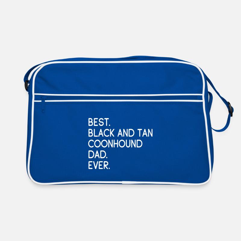 Coonhound noir et feu Sac Retro
