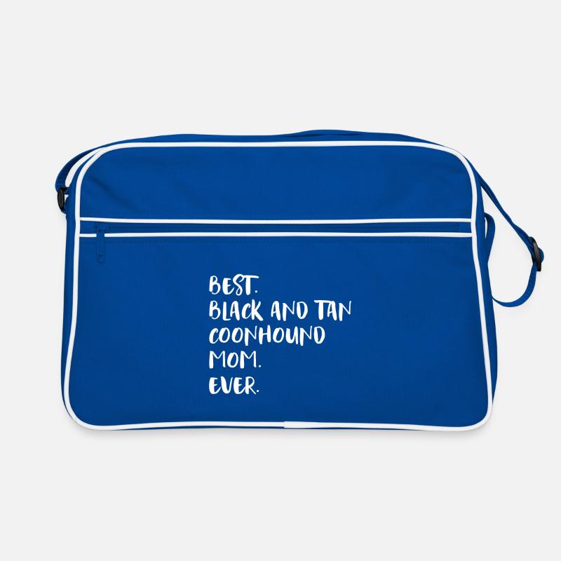 Coonhound noir et feu Sac Retro