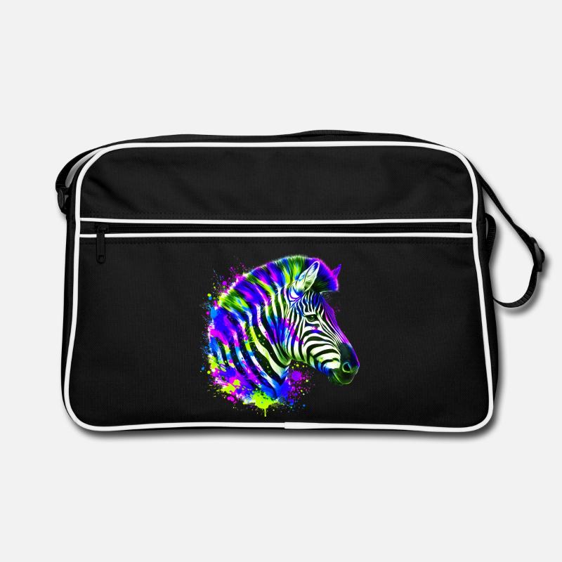 Zebra Retro Tasche