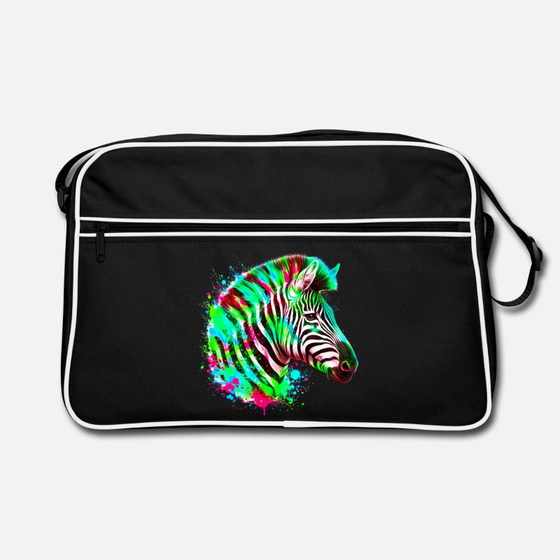 Zebra Retro Tasche