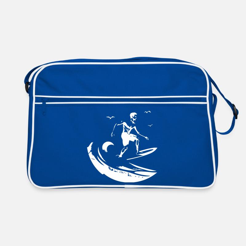 Dessin de surf Sac Retro