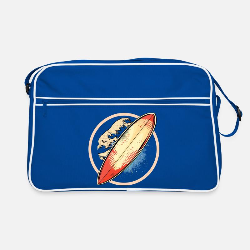 Surfboard Graphics Retro Bag