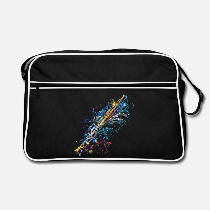 Flute Comic Retro Bag