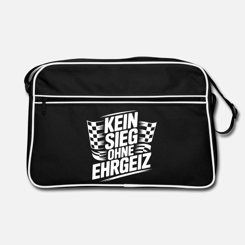 No victory without ambition Retro Bag