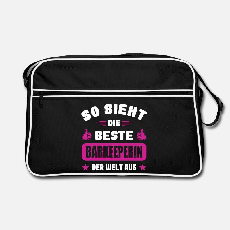 Barkeeperein Geschenke Abschied Barkeeper Retro Tasche