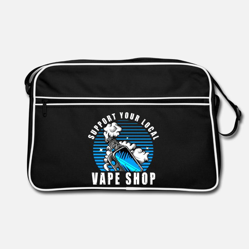 Vape Vaper E Cigarette Saying Vaping Gift Retro Bag