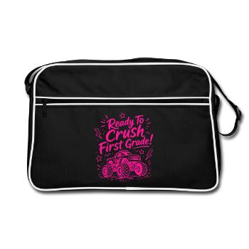 Prêts à écraser la première année - Monster Truck - Sac Retro - noir/blanc - Devant