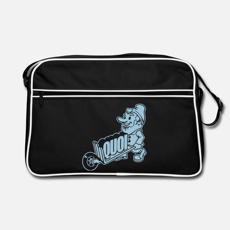 Zwerg tragen, was Retro Tasche