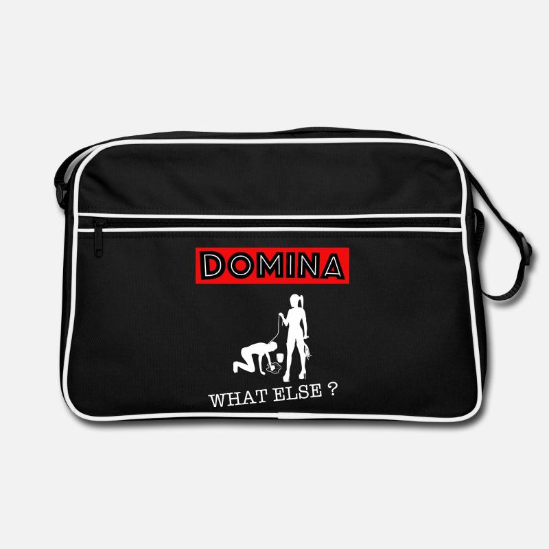 Dominatrice maîtresse quoi d’autre? Sac Retro