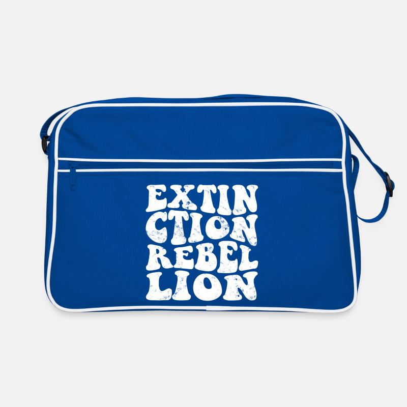Extinction Rebellion Retro white Retro Bag
