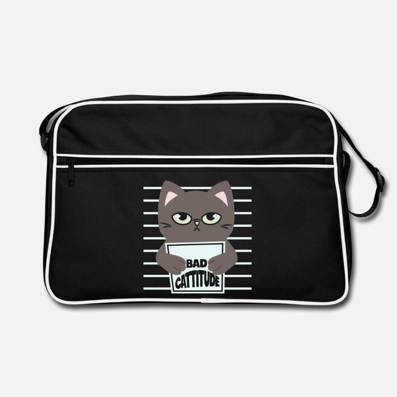 chat, chat mignon, chat doux, cat Sac Retro