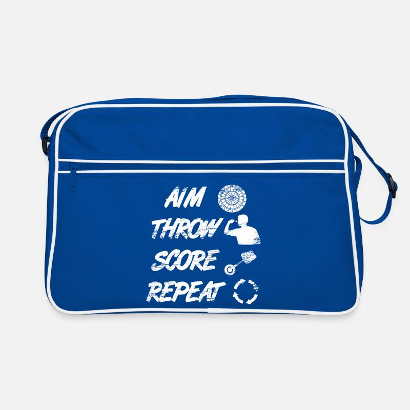 aiming, throwing, pointing, repeating Retro Bag