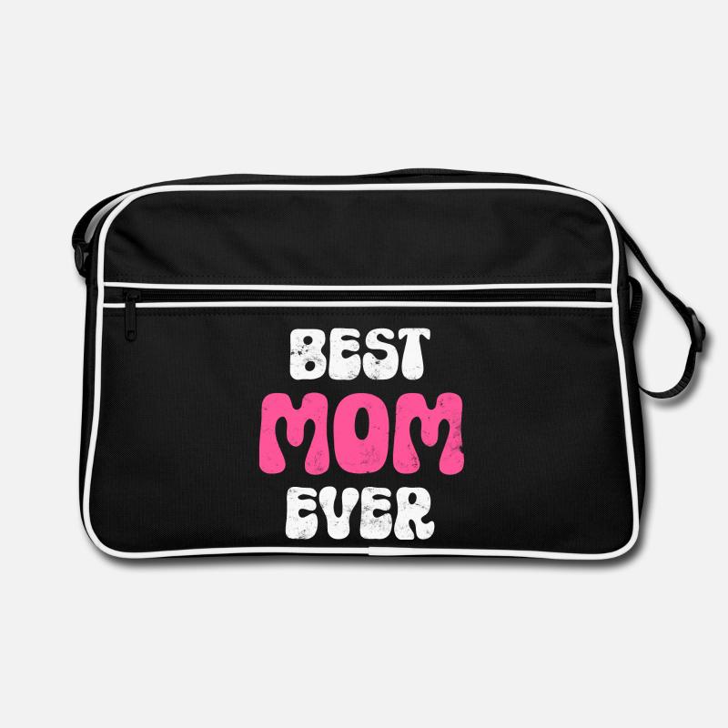 Maman Maman - Sac Retro - noir/blanc